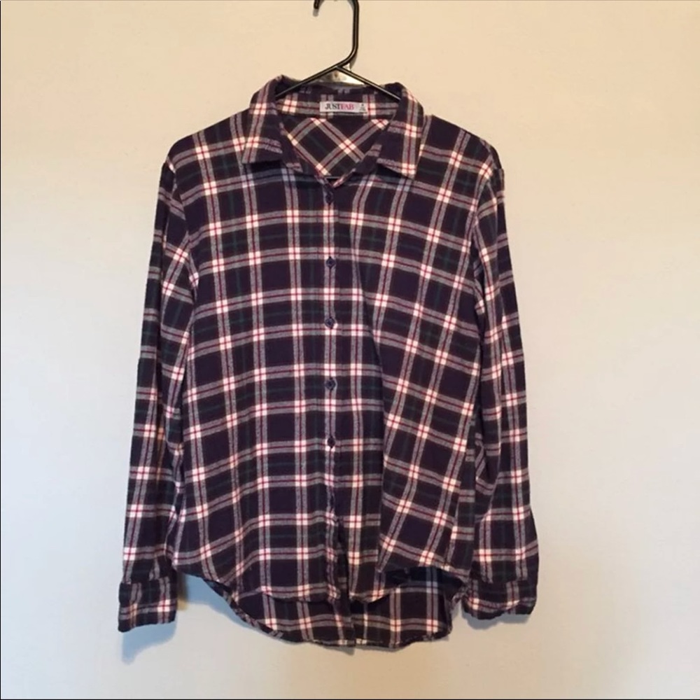 Plaid button up